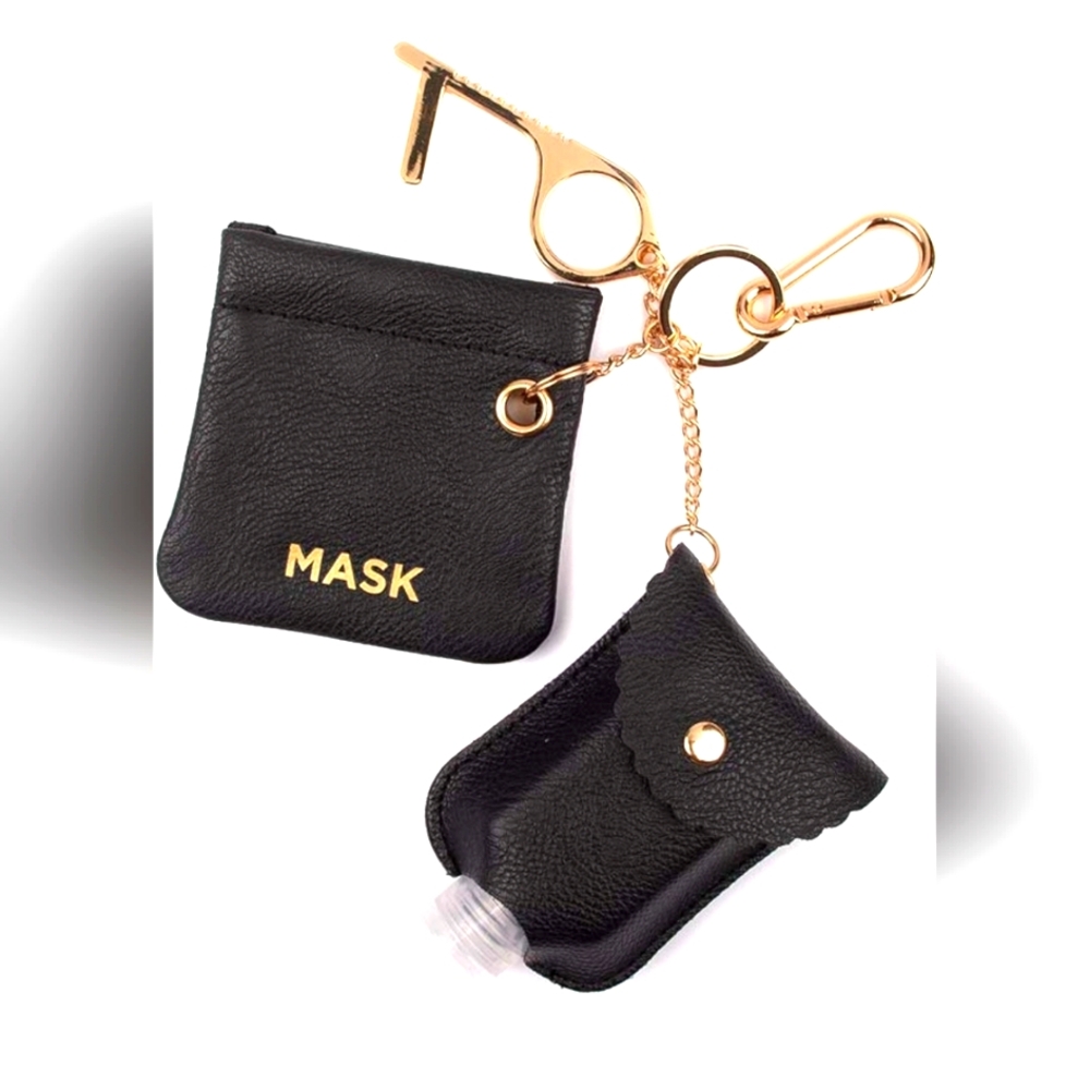 Miamica 4 Piece On The Go Mask and Storage Essentials Set 